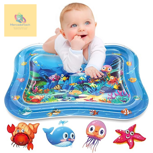 TummyTime Haven™ alfombra Sensorial para Bebes.