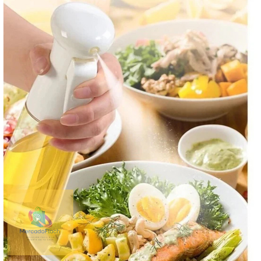 GourmetSpray™ Oil Dispenser. Almacenamiento y Rociador de Aceite Gour.